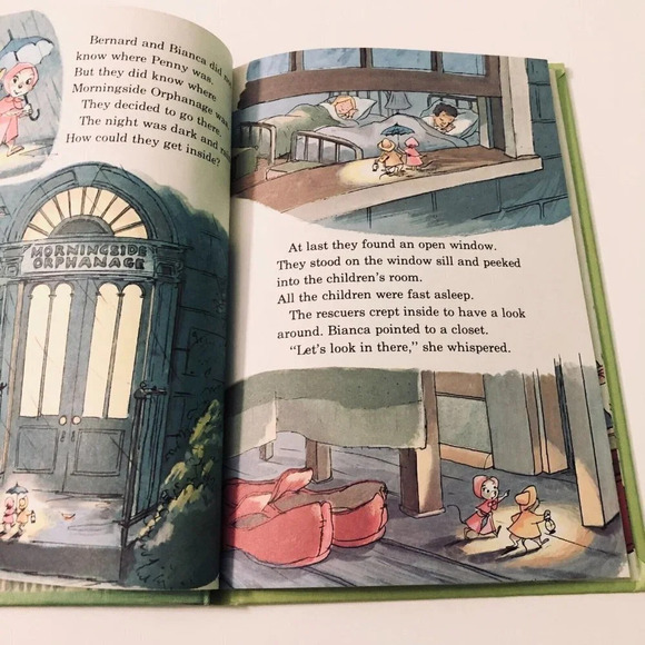 Vtg 1977 The Rescuers  Disneys Wonderful World of Reading - Picture 10 of 16